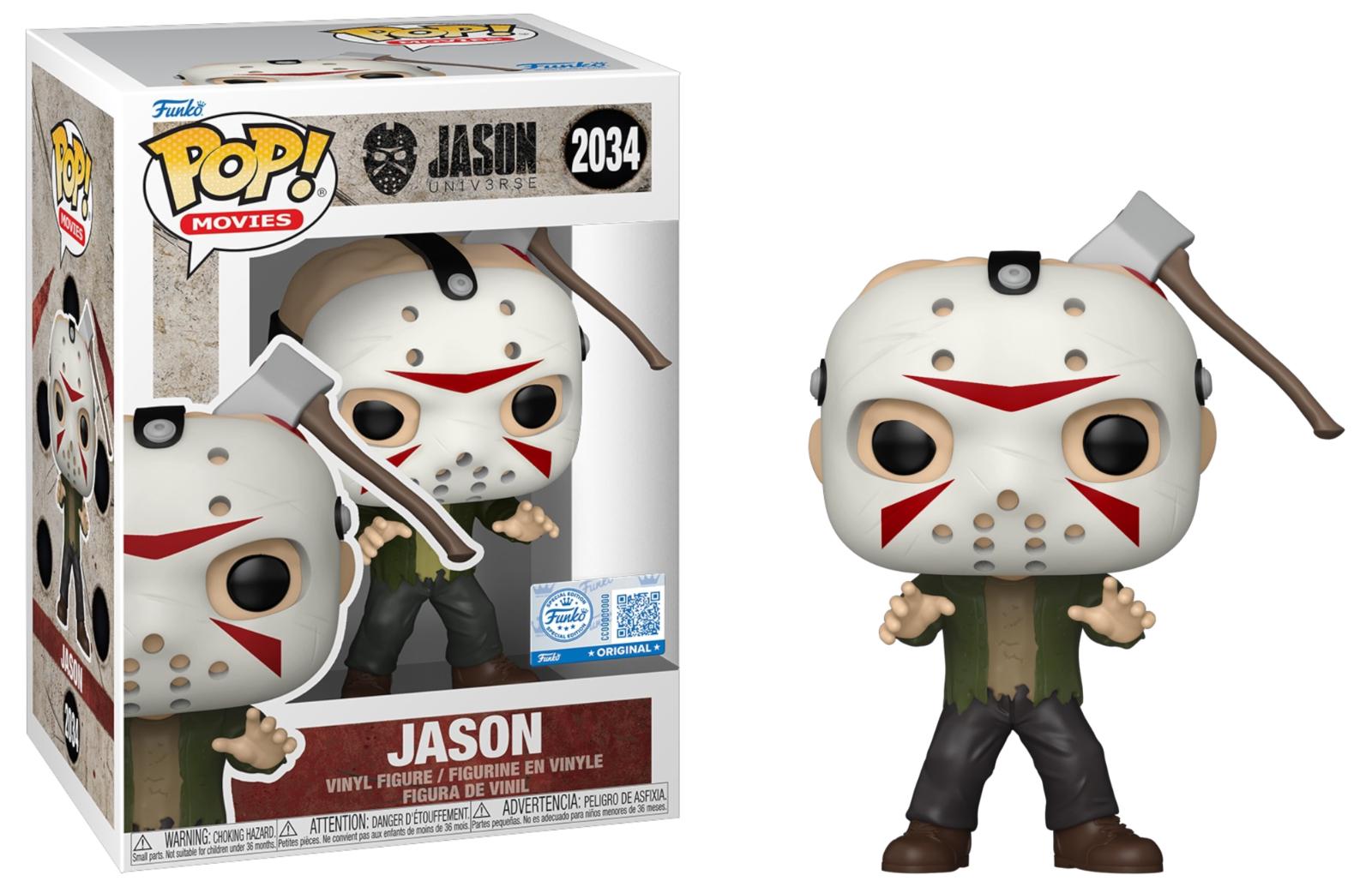 Jason #2034 Jason Un1v3rse Funko Pop box and figure