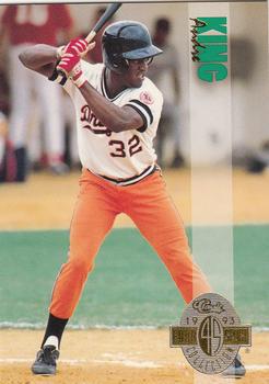 Andre King #283 1993 Classic Four Sport Draft Stars Baseball