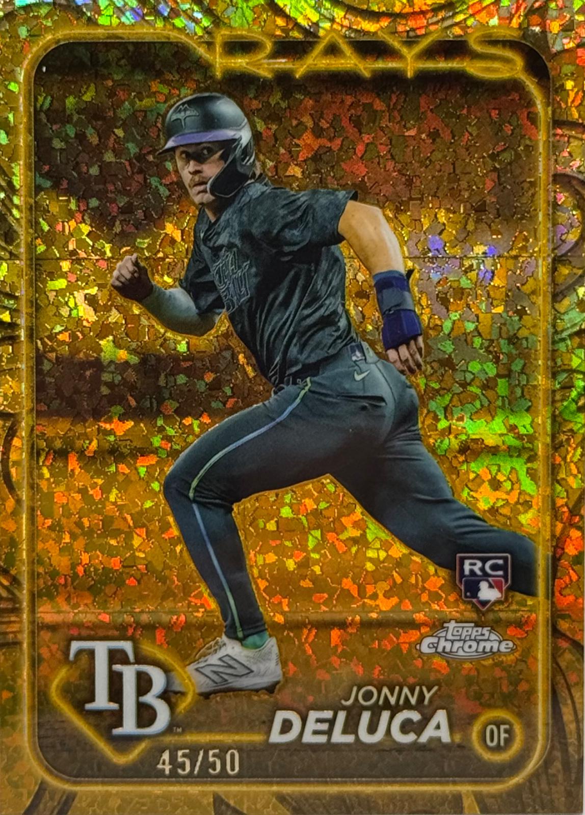 Jonny Deluca [Mini-Diamond Gold Refractor] #118