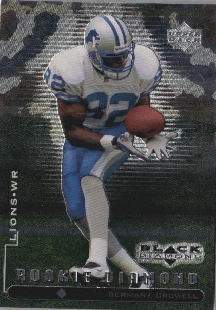 Germane Crowell #108 1998 Upper Deck Black Diamond Rookies Football