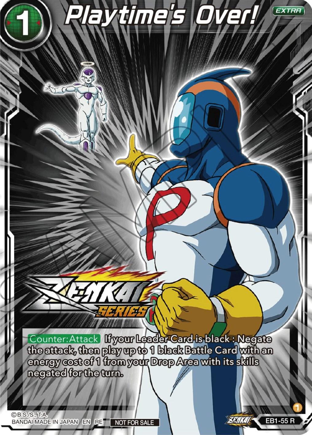 Playtime's Over! EB1-55 Dragon Ball Super Divine Multiverse Release Promos