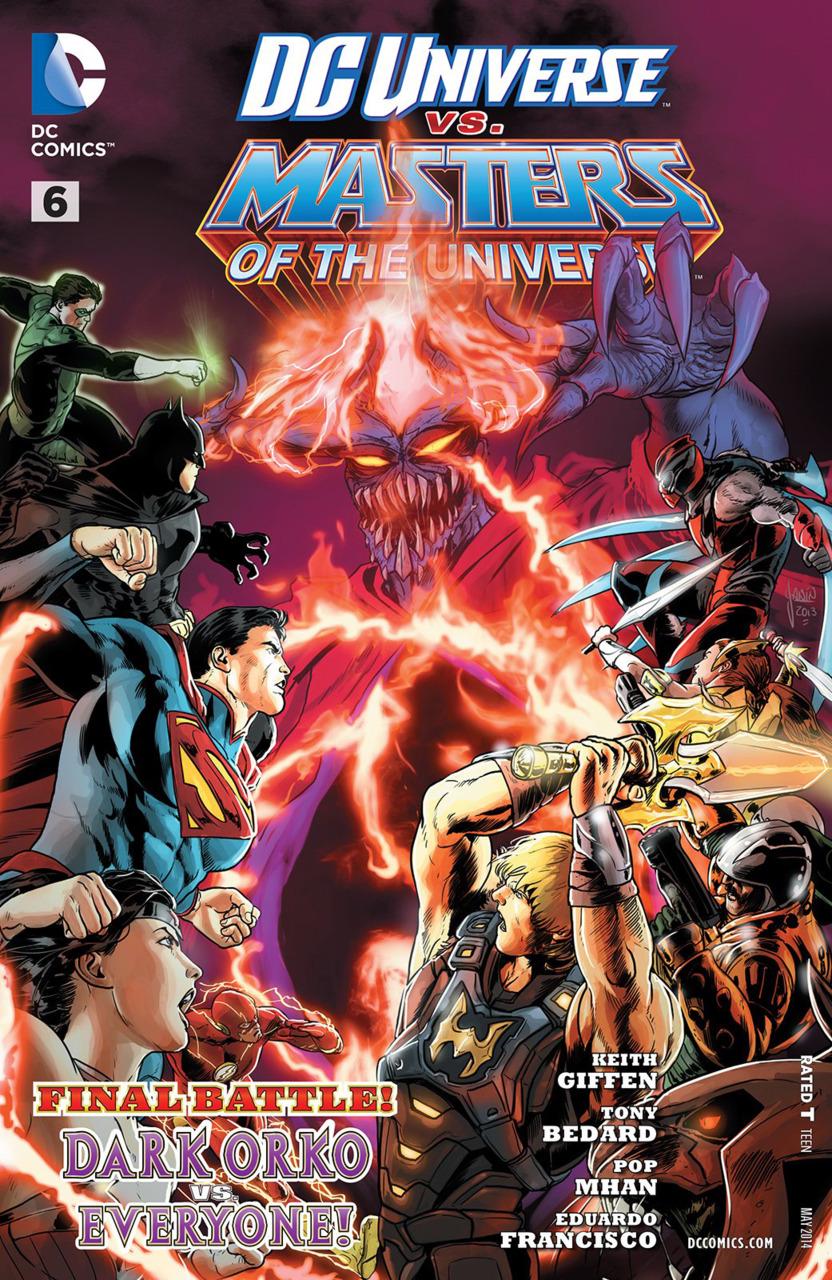 DC Universe vs. Masters of the Universe #6 (2014) Comic Books DC Universe Vs. Masters Of The Universe
