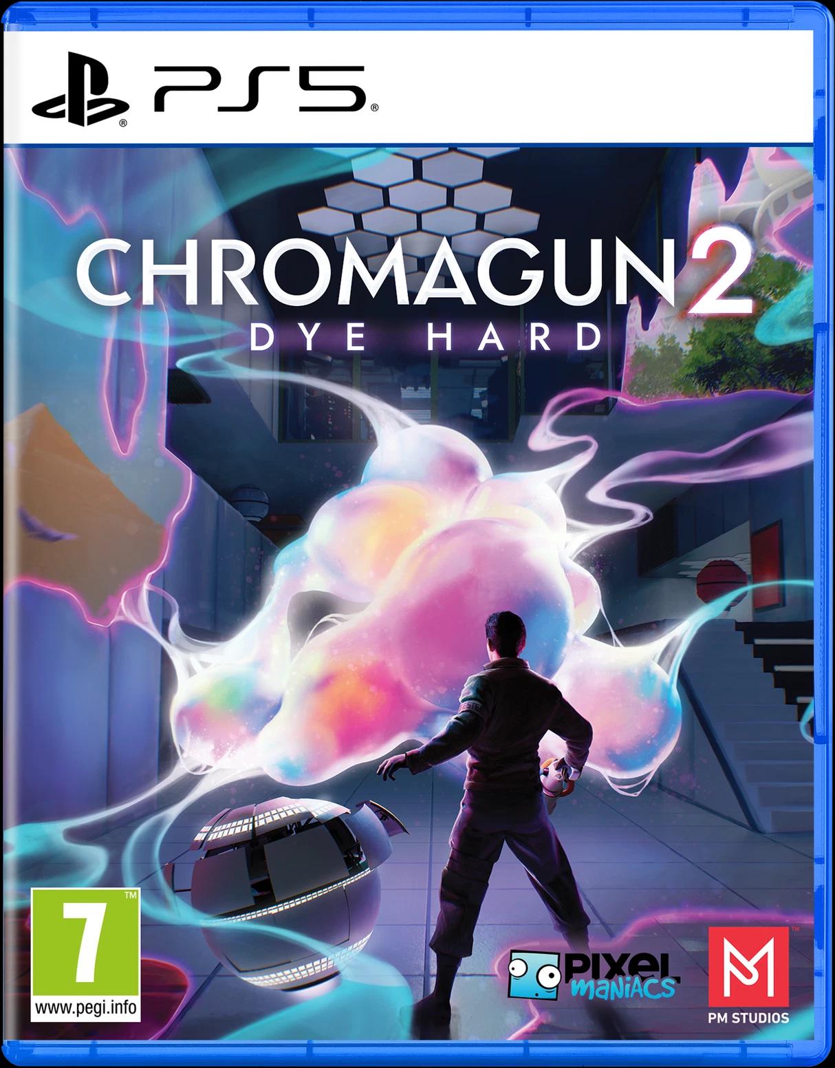 Carátula de ChromaGun 2: Dye Hard para PS5 (edición PAL España)