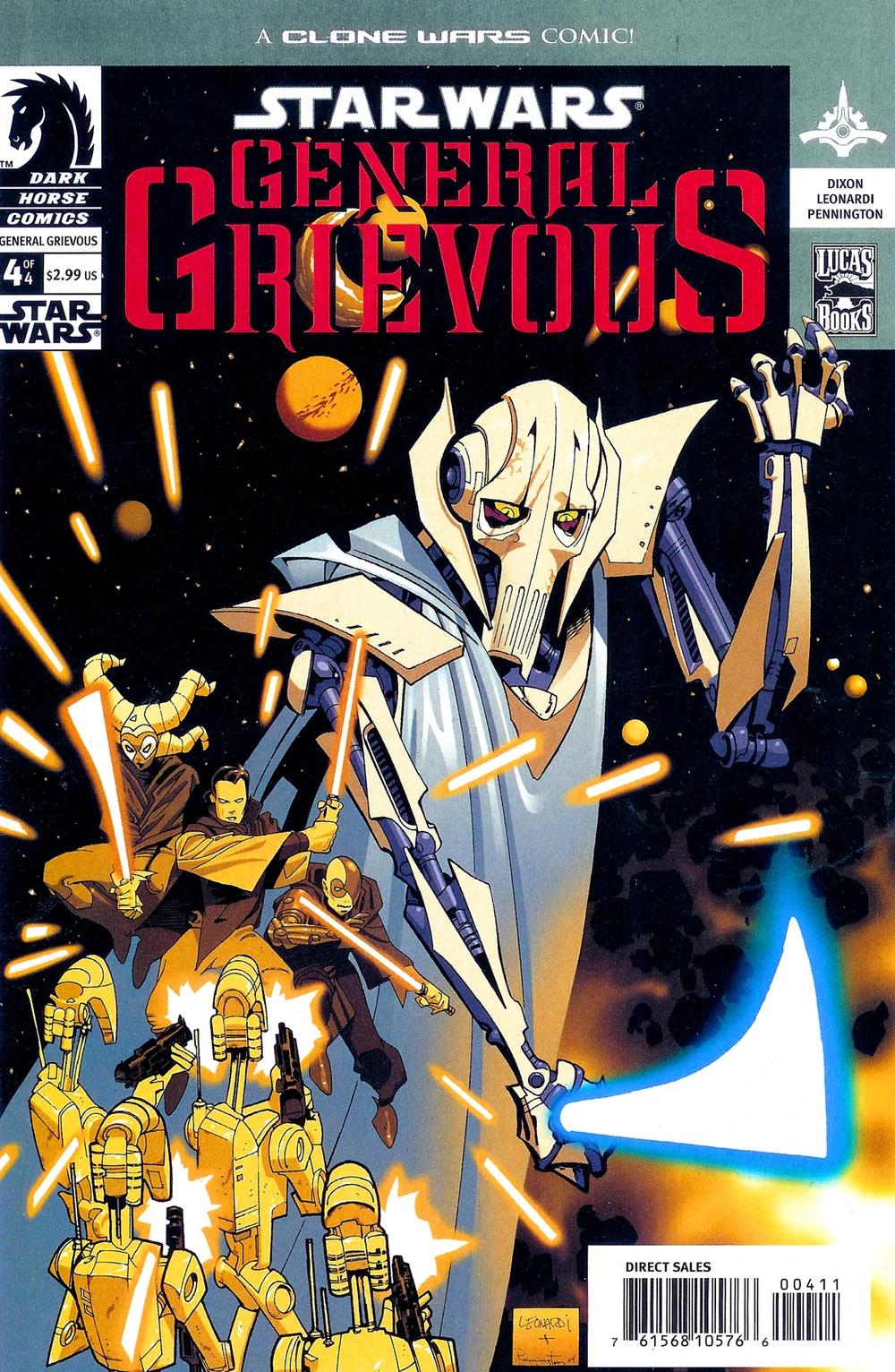 Star Wars: General Grievous #4 (2005) Comic Books Star Wars: General Grievous