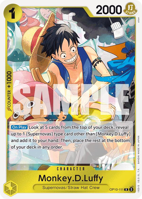 Monkey.D.Luffy OP10-111 One Piece Royal Blood