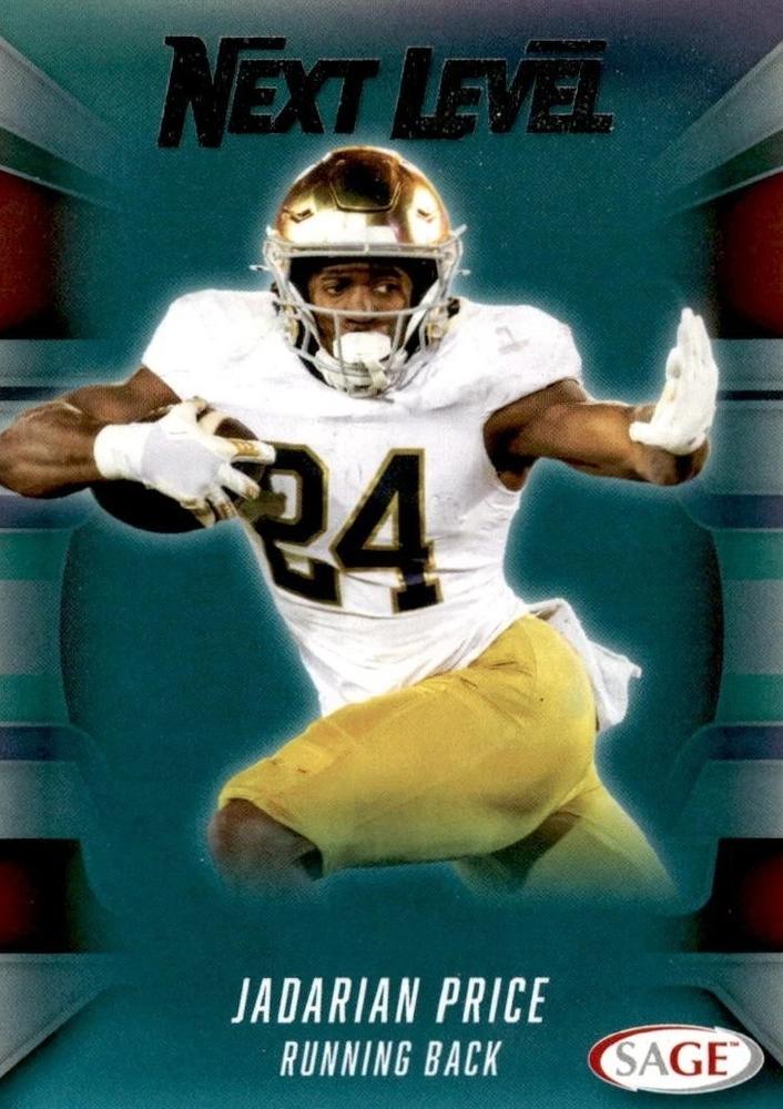 Jadarian Price #109 2026 SAGE Football