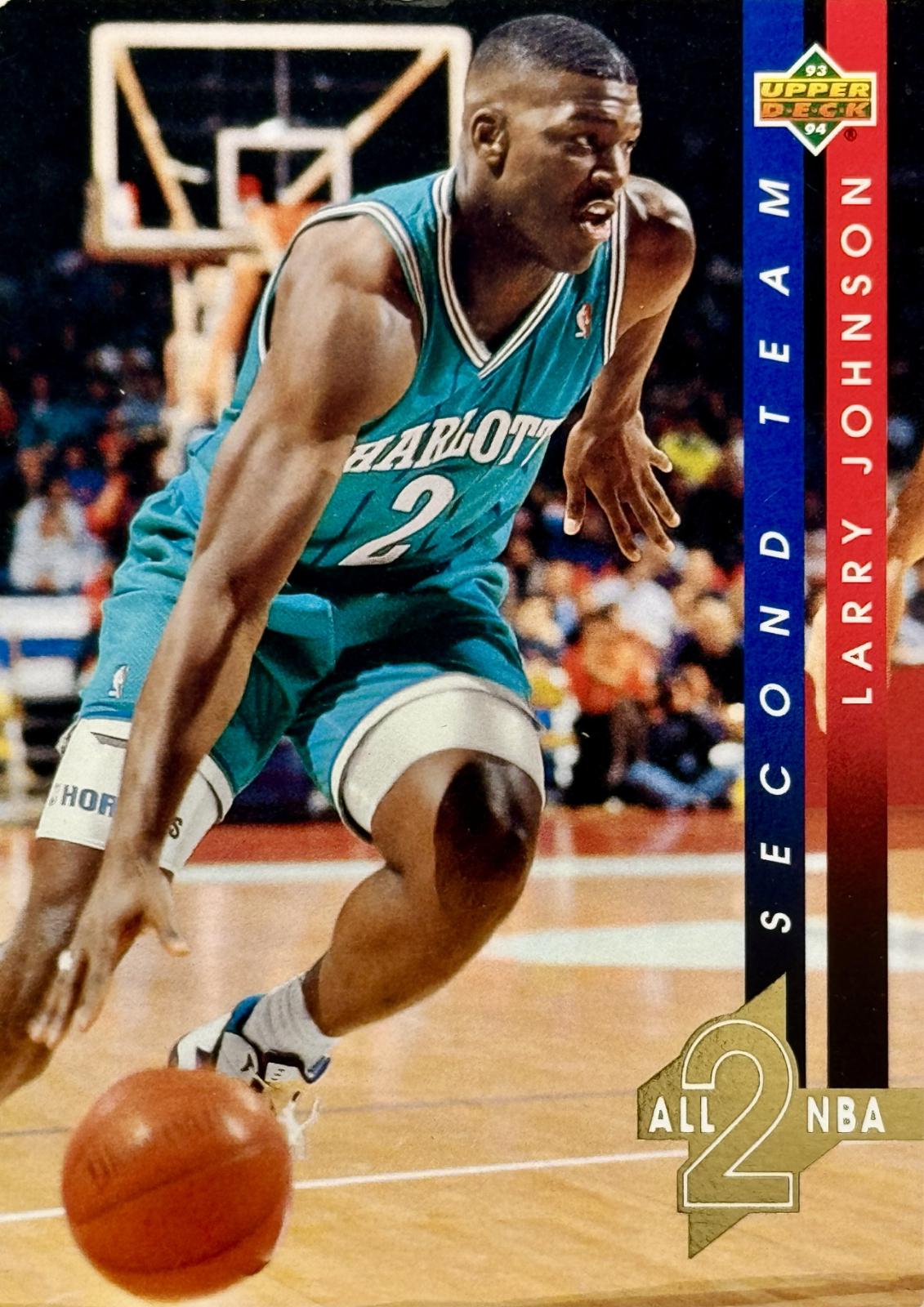Larry Johnson #AN7 1993-94 Upper Deck All-NBA