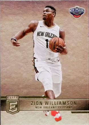 Zion Williamson #141 2021 Panini Donruss Elite Basketball