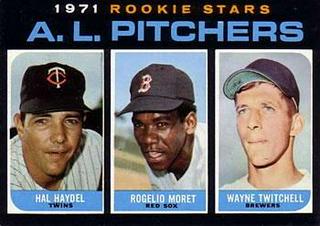 A.L. Pitchers 1971 Rookie Stars