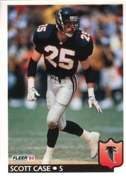 Scott Case #3 Football Cards 1992 Fleer