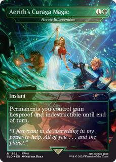 Aerith's Curaga Magic - Heroic Intervention