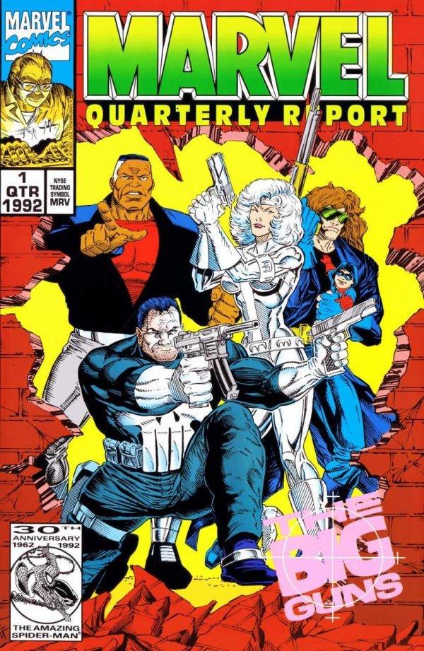 Marvel Quarterly Report #1 (1992) Comic Books Marvel Quarterly Report