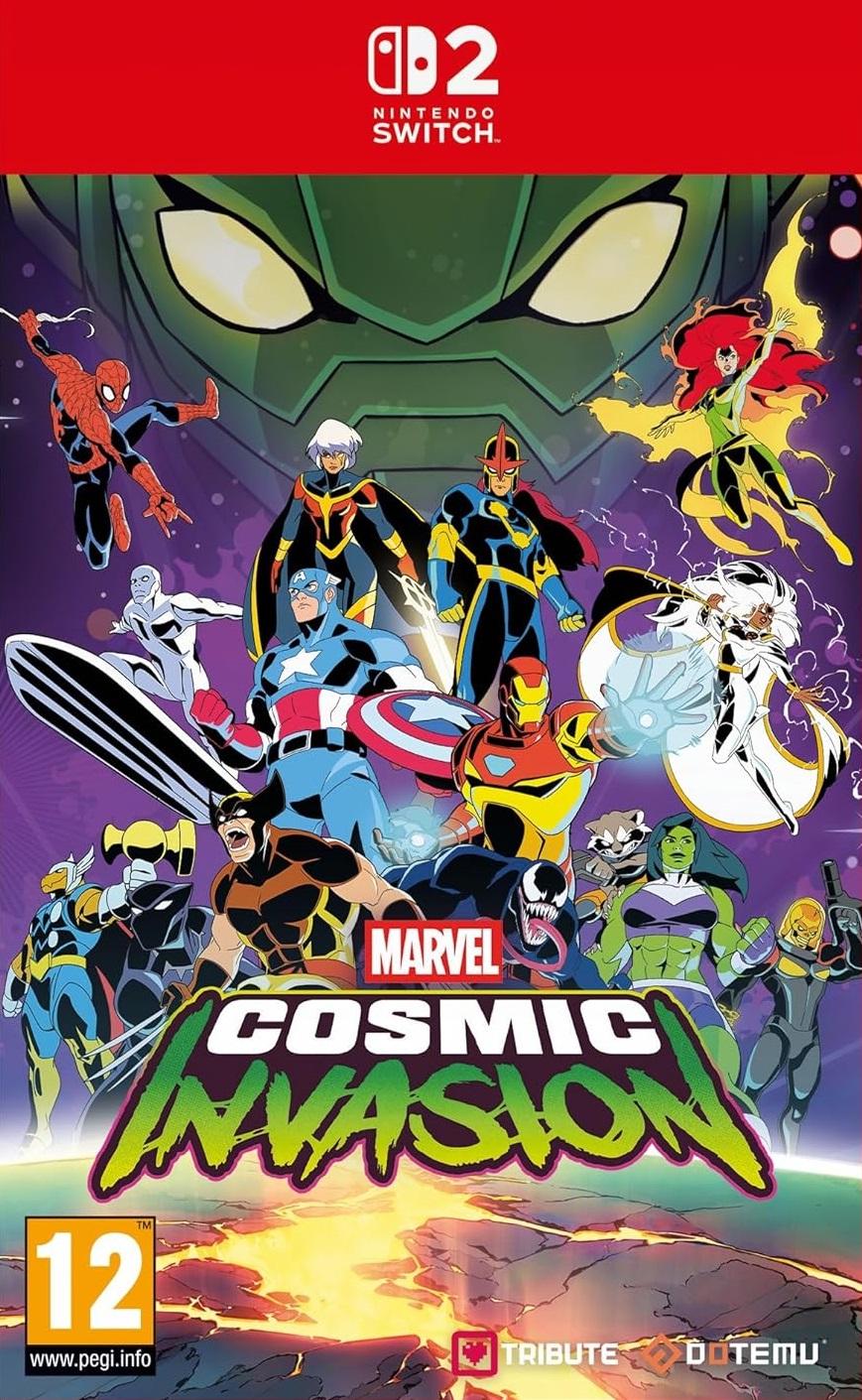 Carátula de MARVEL Cosmic Invasion para Switch 2 (edición PAL España)