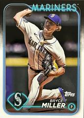Bryce Miller #SEA-15 Baseball Cards 2024 Topps Team Set Prices