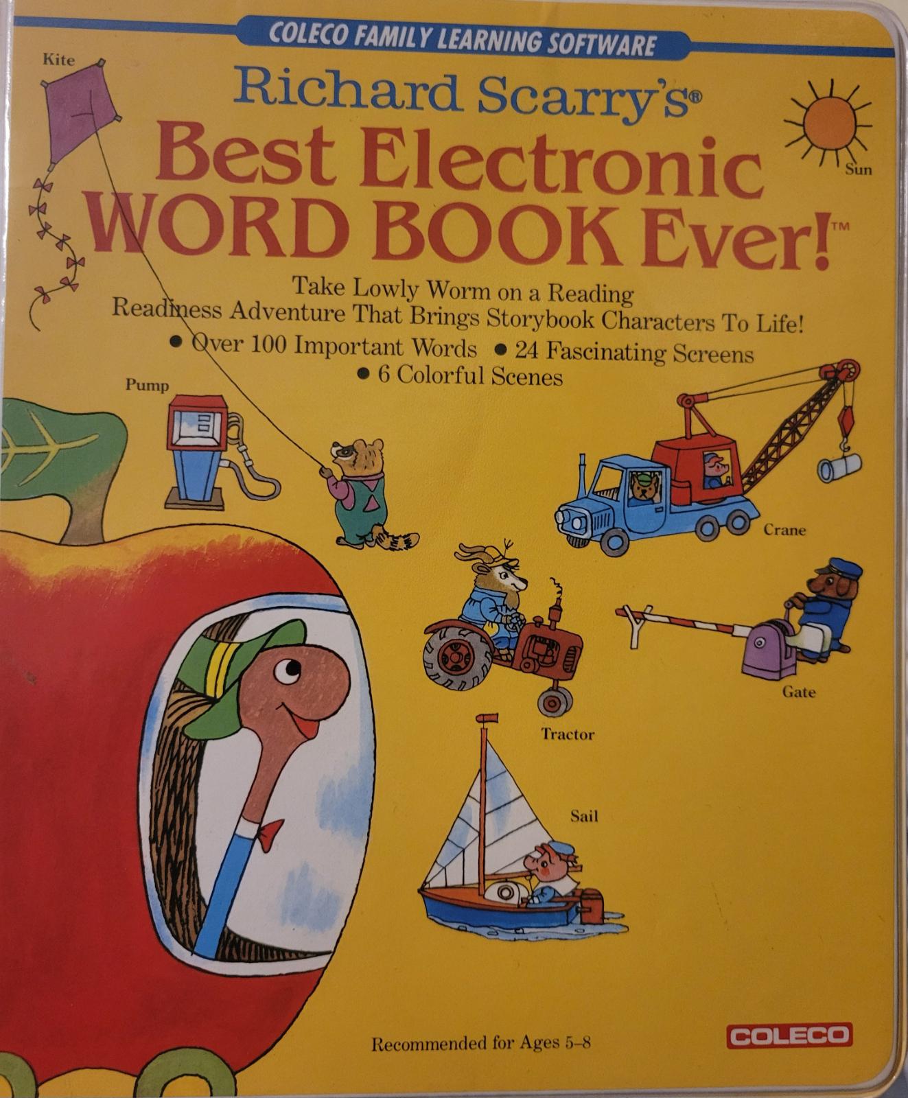 Richard Scarry's Best Electronic Word Book Ever Colecovision