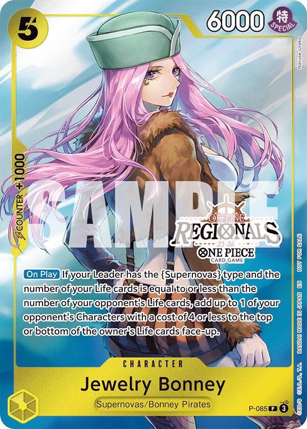 Jewelry Bonney [Offline Regionals 25-26] P-085 Prices | One Piece