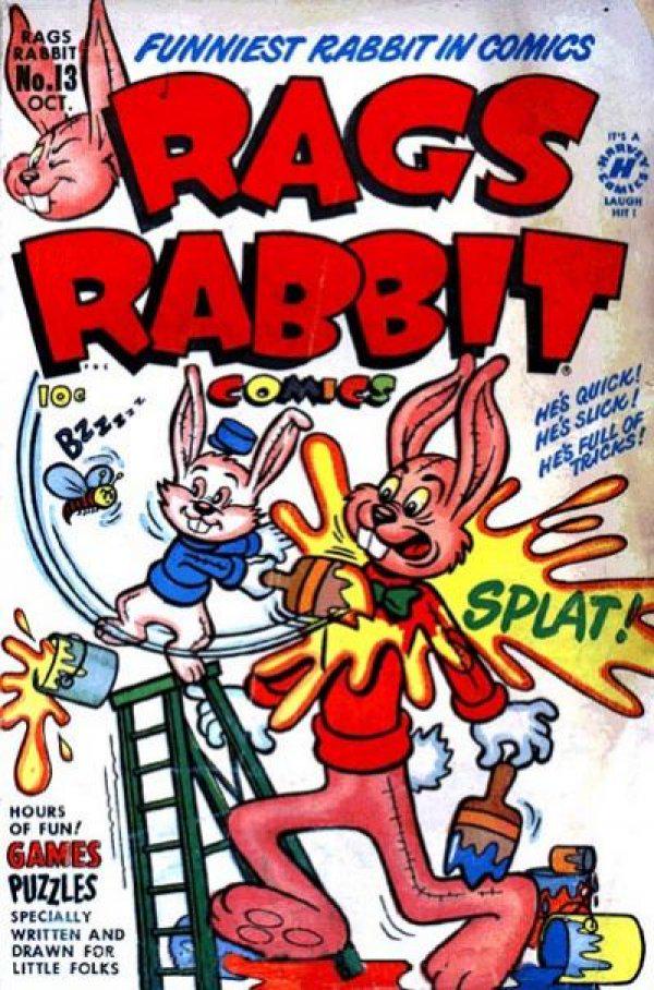 Rags Rabbit #13 (1951) Comic Books Rags Rabbit