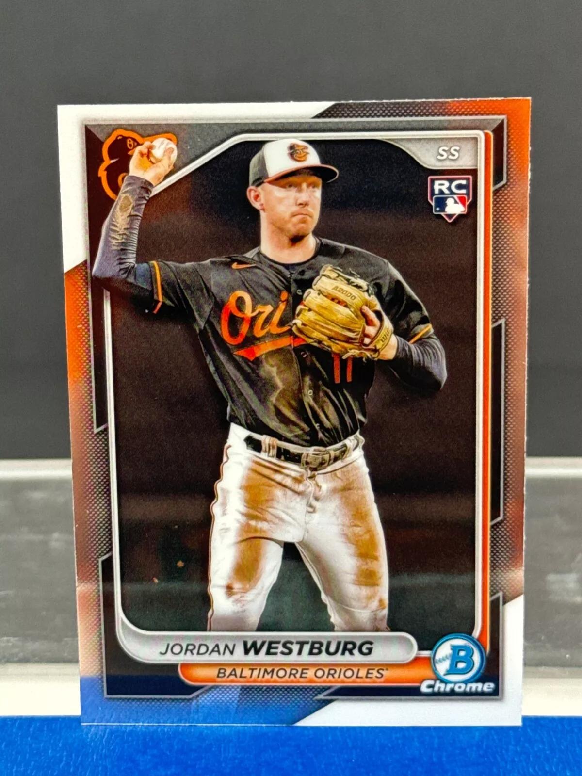 Jordan Westburg #17 Baseball Cards 2024 Bowman Chrome