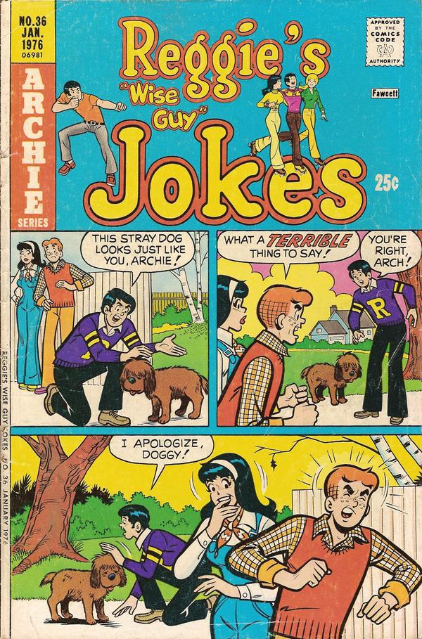Reggie's Wise Guy Jokes #36 (1976) Comic Books Reggie's Wise Guy Jokes