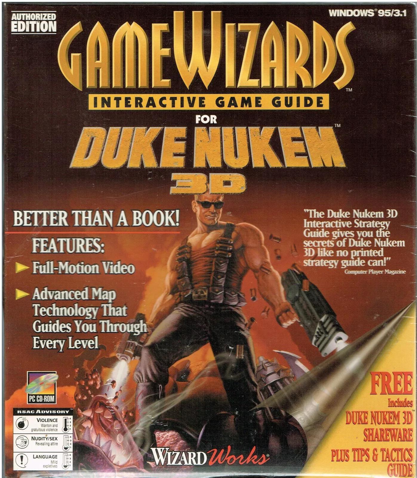 GameWizards Interactive Game Guide For Duke Nukem 3D PC Games