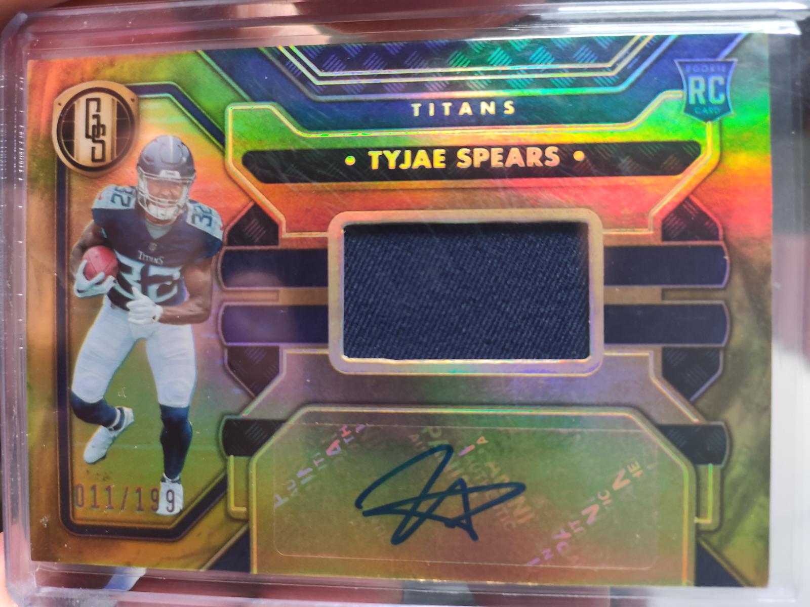 Tyjae Spears #237 2023 Panini Gold Standard Football