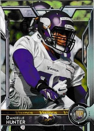 Danielle Hunter #443 Football Cards 2015 Topps