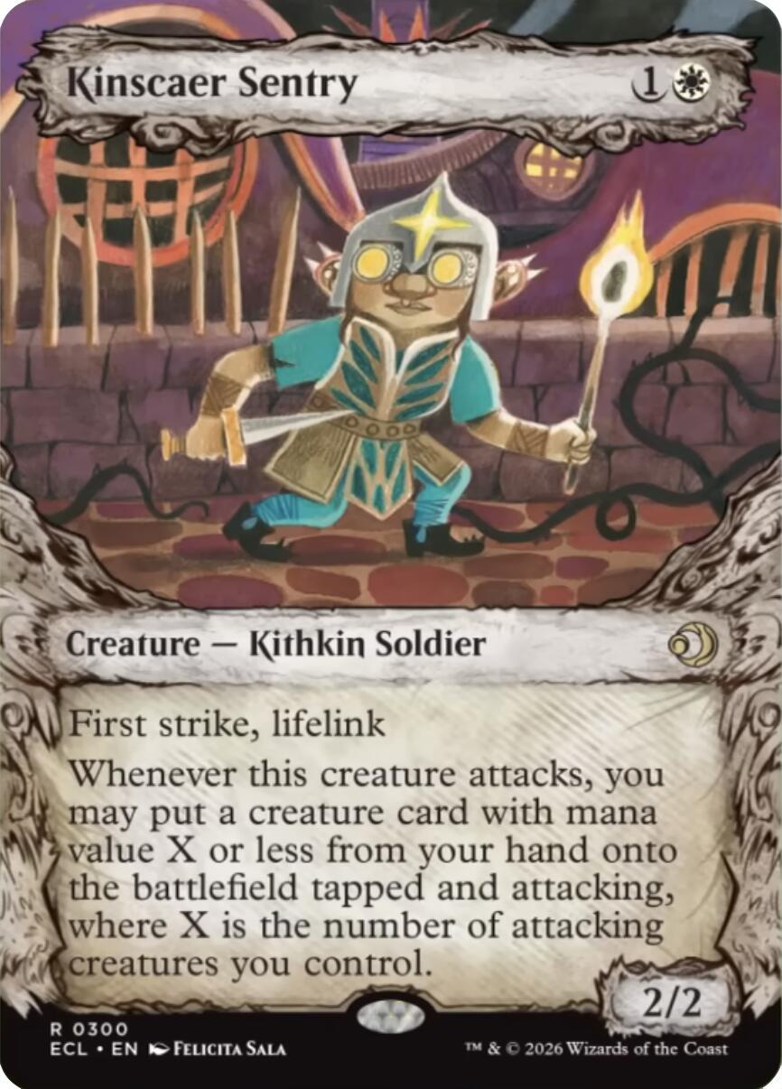 Kinscaer Sentry [Showcase] #300 Prices | Magic Lorwyn Eclipsed | Magic ...