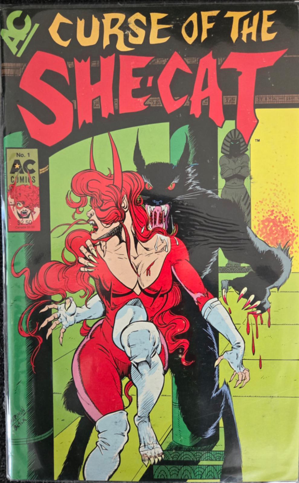 Curse Of The She-Cat #1 (1989) Comic Books Curse Of The She-Cat
