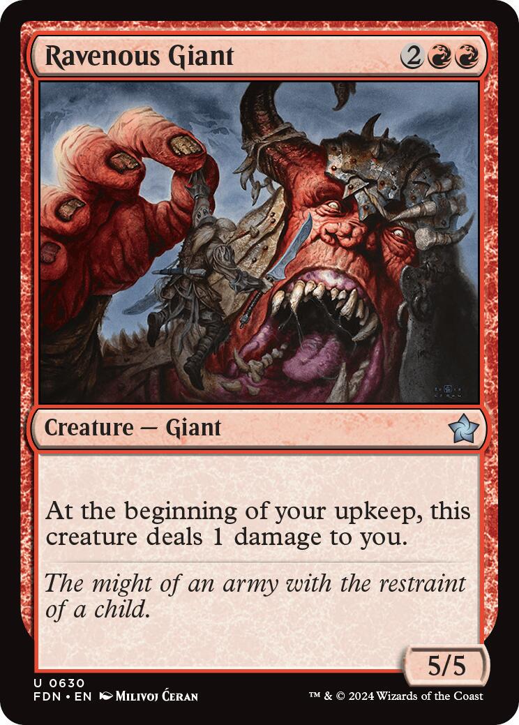 Ravenous Giant (Magic Foundations)
