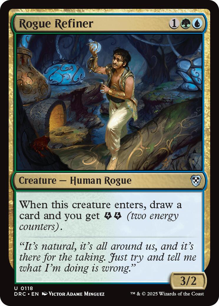 Rogue Refiner (Magic Aetherdrift Commander)