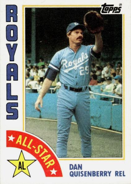 1984 Dan Quisenberry #407
