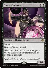 Sunset Saboteur [Foil] #116