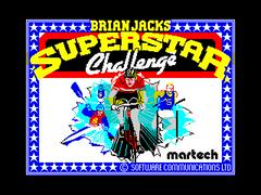 Loading Screen | Brian Jacks Superstar Challenge ZX Spectrum