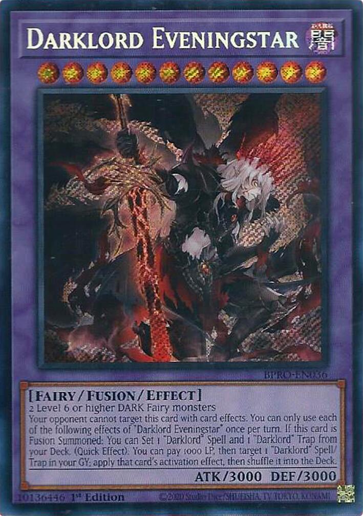 Darklord Eveningstar BPRO-EN036 Prices | YuGiOh Burst Protocol | YuGiOh  Cards