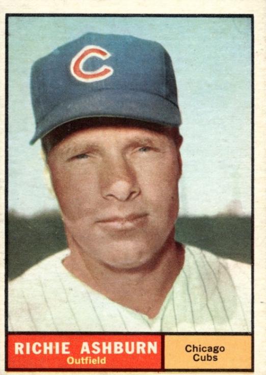 Richie Ashburn #88 1961 Topps Baseball