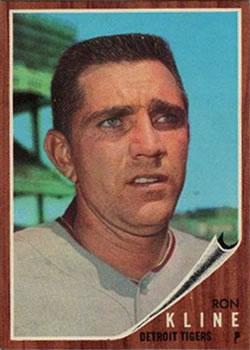 Ron Kline #216 1962 Topps Baseball