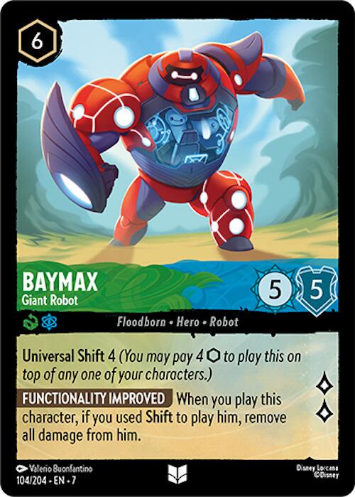 Baymax - Giant Robot #104 Lorcana Archazia's Island