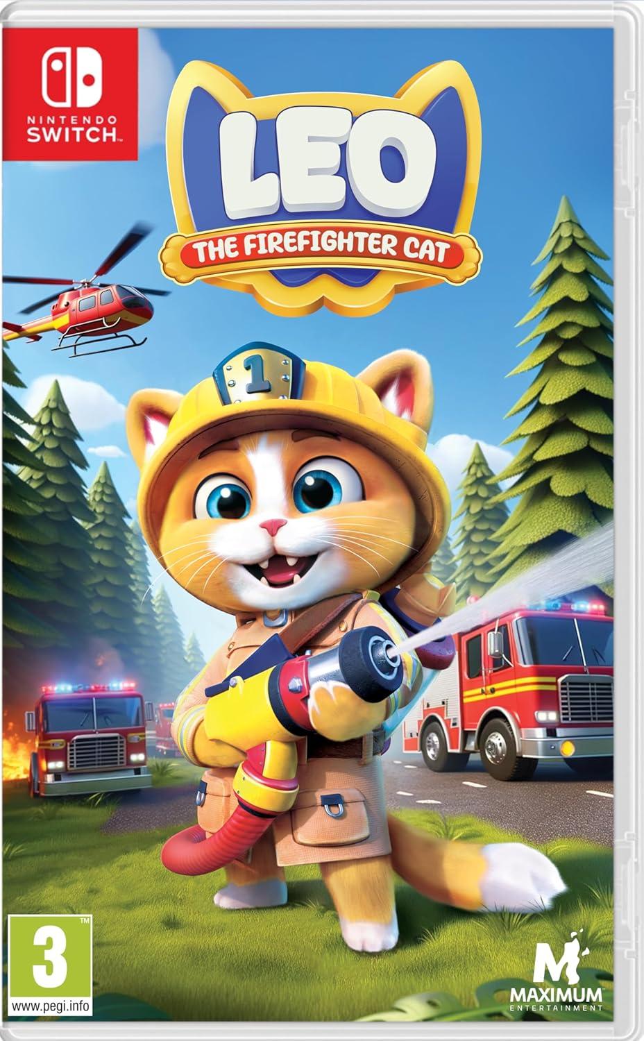 Leo The Firefighter Cat PAL Nintendo Switch