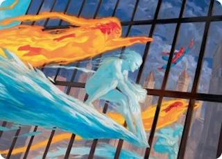 Iceman and Firestar