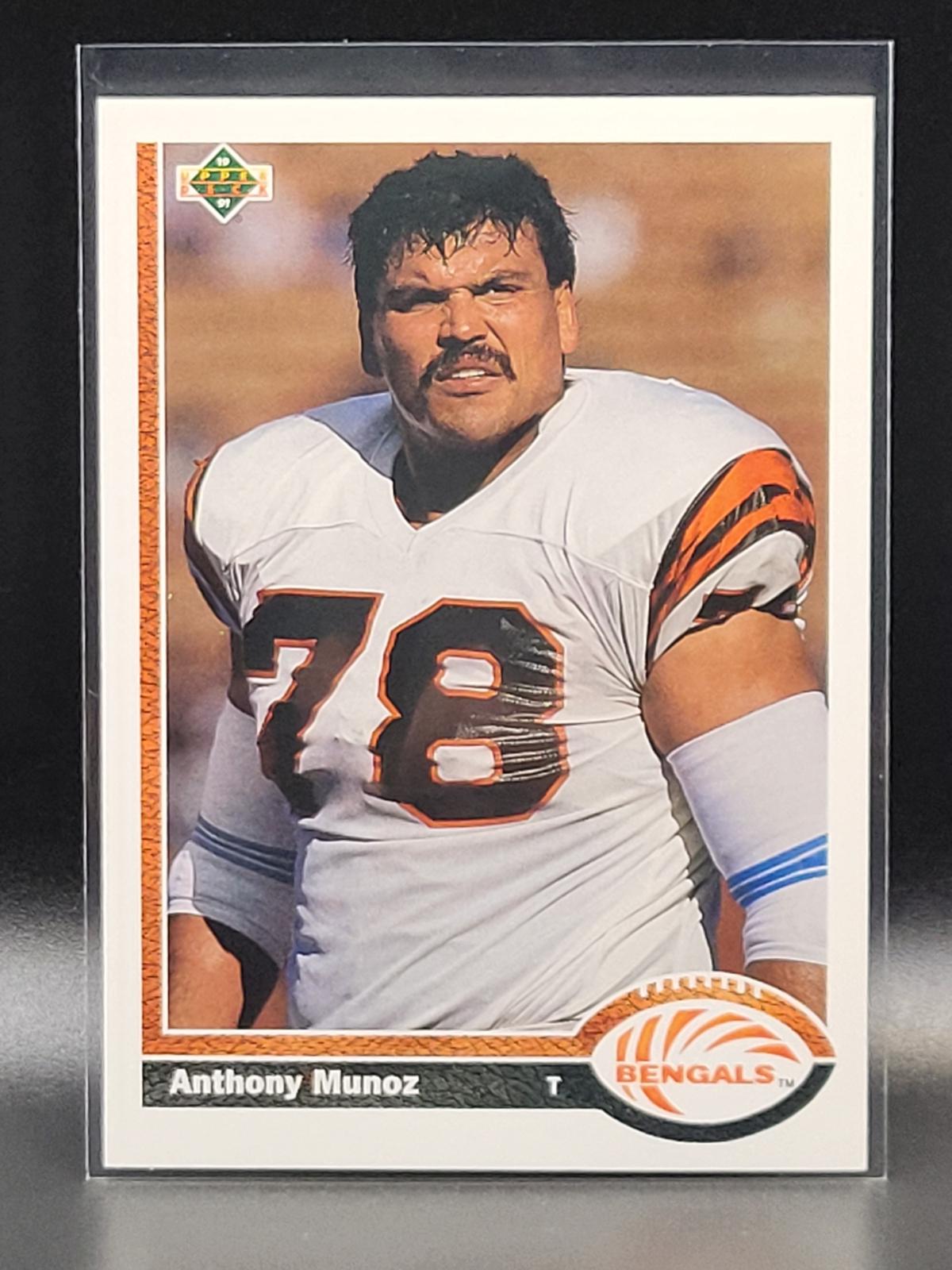 Anthony Munoz #209 1991 Upper Deck Football