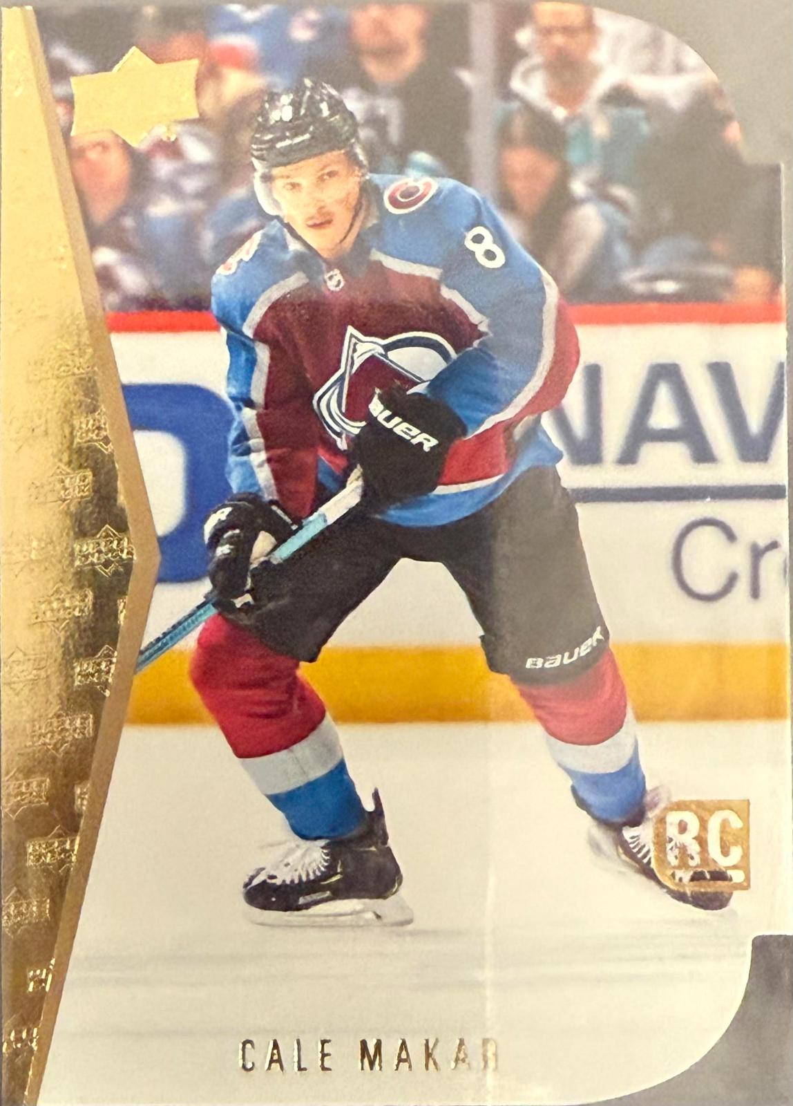 Cale Makar #1 2019 Upper Deck 1994 95 Tribute Die Cuts Hockey