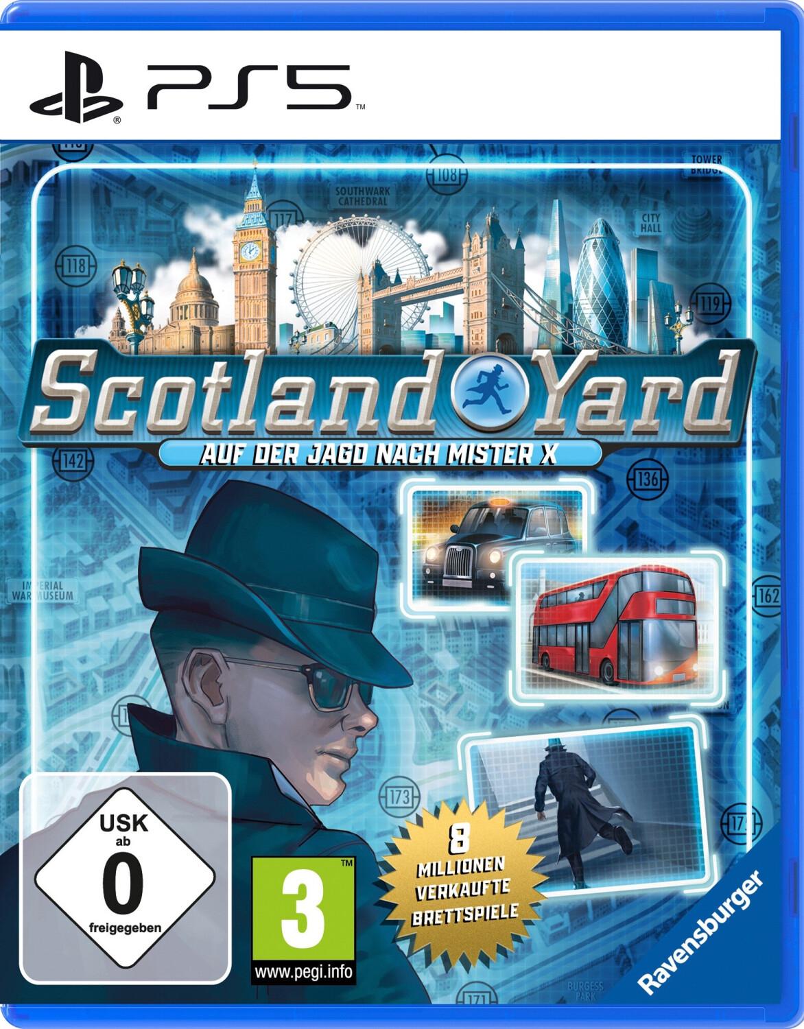 Carátula de Scotland Yard: Hunting Mister X para PS5 (edición PAL España)