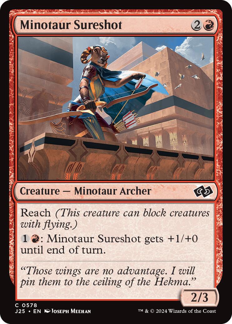 Minotaur Sureshot (Magic Foundations Jumpstart)