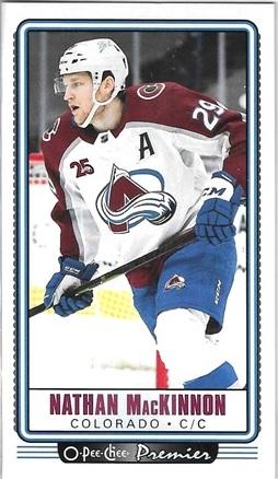 Nathan MacKinnon #P-4 2021 O Pee Chee Premier Tallboys Hockey