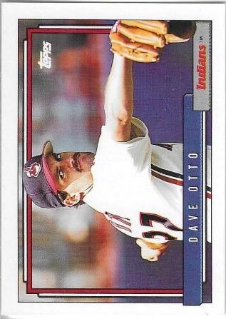 Dave Otto #499 Baseball Cards 1992 Topps