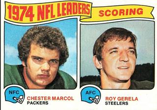 Nfl Scoring Leaders Marcol/Gerela