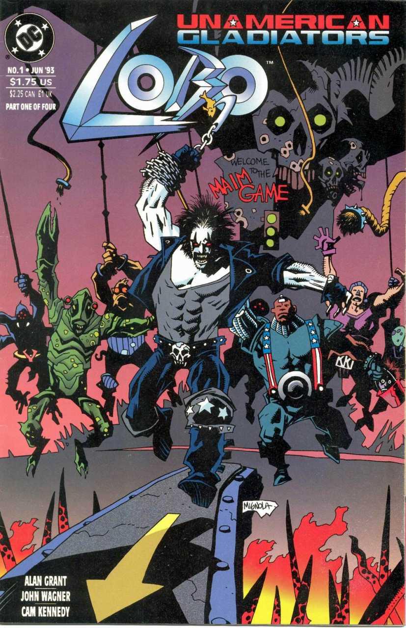 Lobo: Unamerican Gladiators #1 (1993) Comic Books Lobo: Unamerican Gladiators