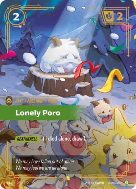 Lonely Poro [Foil] #221