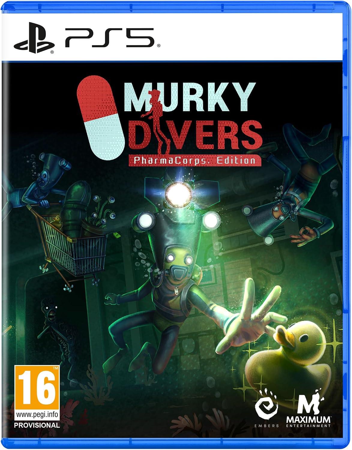 Carátula de Murky Divers: PharmaCorps Edition para PS5 (edición PAL España)