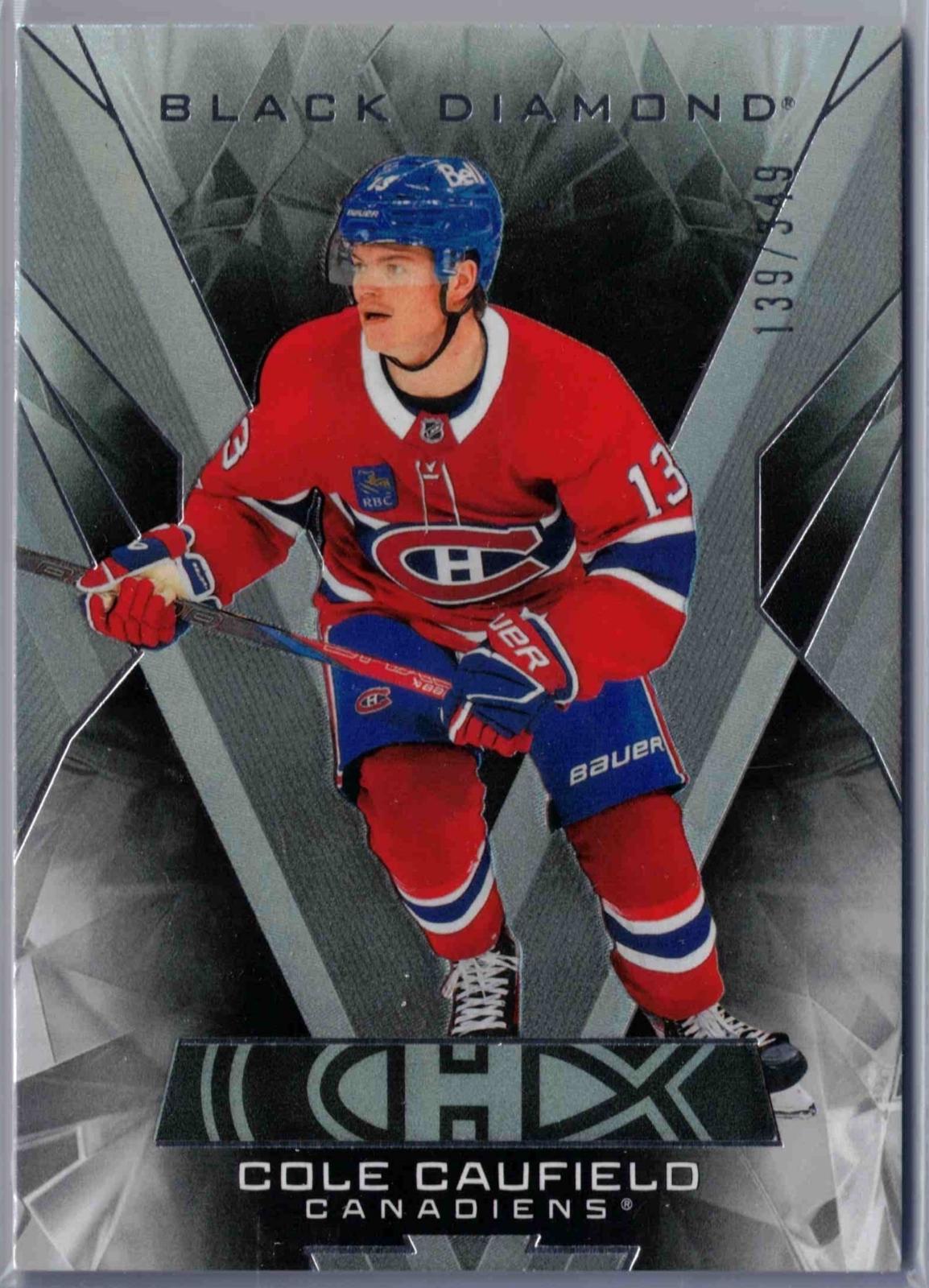 Cole Caufield #BDB-CC 2025-26 Upper Deck Black Diamond Hockey